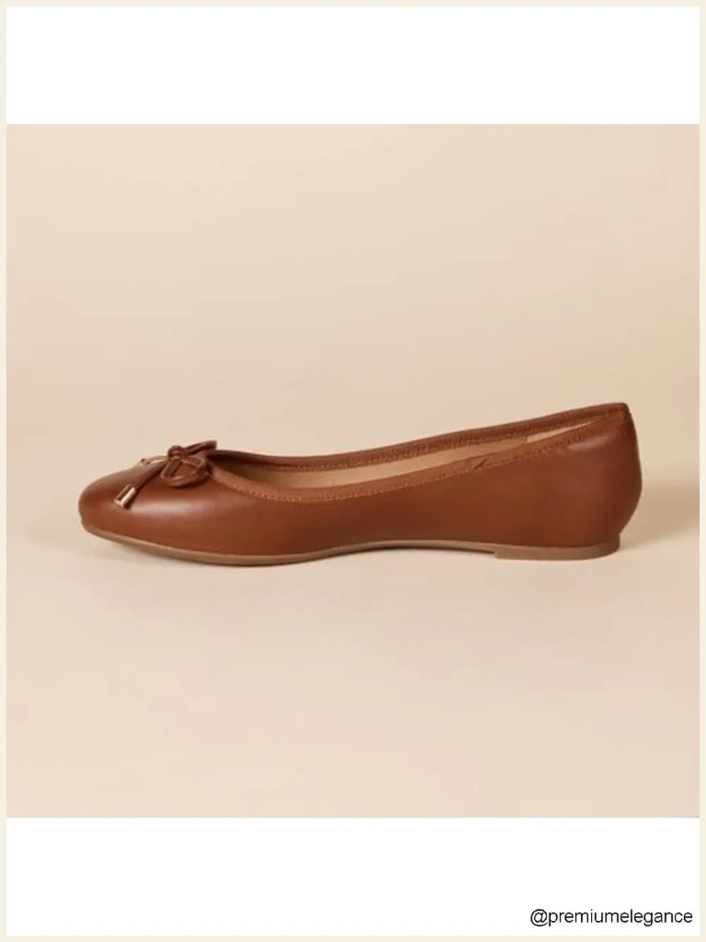 Women's Comfortable Round Toe Ballet Flats with Bow